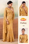 Parinay By Stavan Fancy Fabric With Embroidery Work Saree Wholesale In India